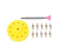 Watch Hand Setting Tool Efficiently Repair Stainless Steel for Watchmaker (Base amarilla)
