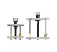 Watch Movement Mount, Adjustable Professional Watch Repair Tool, Metal Watch Case Holder for Maintenance, Watchmaker Tools for Securing Watch Movements Color Silver