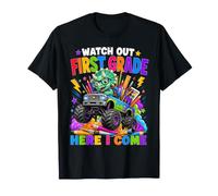 Watch out 1st Grade Here I Come Dinosaur Back To School Kids Camiseta