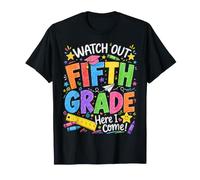 Watch out Fifth Grade Here I Come 5th Grader Back To School Camiseta
