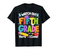 Watch out Fifth Grade Here I Come 5th Grader Back To School Camiseta