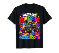 Watch out Fourth Grade Dinosaur Monster Truck Back To School Camiseta
