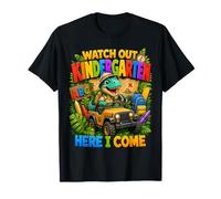 Watch out Kindergarten Here I Come Dinosaur Back To School Camiseta