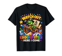 Watch out Kindergarten Here I Come Pirate Dino Student Camiseta