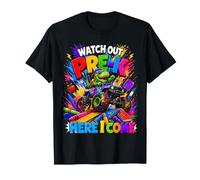 Watch out Pre-K Dinosaur Monster Truck Back To School Camiseta