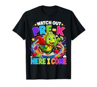 Watch out Pre-K Here I Come Dinosaur Back To School Kids Camiseta