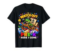 Watch out Pre-K Here I Come Pirate Dino Preschool Student Camiseta