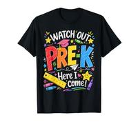 Watch out Pre-K Here I Come Preschool Back To School Camiseta