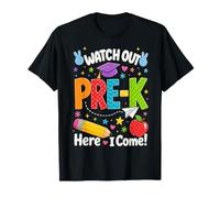 Watch out Pre-K Here I Come Preschool Back To School Camiseta