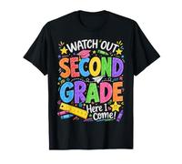 Watch out Second Grade Here I Come 2nd Grader Back To School Camiseta