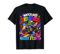Watch out Third Grade Dinosaur Monster Truck Back To School Camiseta