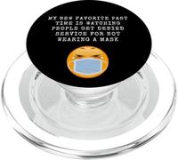 Watch People Get Denied Service For Not Wearing A Mask Memes PopSockets PopGrip para MagSafe