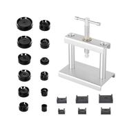 Watch Press Tool 12 Die Set With Pry Opener For Battery Replacement Repair