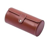 Watch Roll Travel Case - Caja de exhibición de piel sintética para relojes y pulseras | Estuche portátil para joyas, accesorios para hombres y mujeres, organizador de viajes para ropa de muñeca