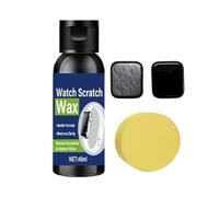 Watch Scratch Remover, Polishing Paste Kit, 1.18x1.18x3.74 inches Screen Repair Solution with Sponge Applicator, Scratch Cleaning Compound, Multi Polishing Agent, Care Tool for Phone Car Watch