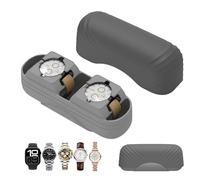 Watch Storage Case - Lightweight Dust Proof Silicone Pouch | Compact Travel Watch Box with Secure Closure, Protects Watches from Scratches, Easy to Carry, Ideal for Home Travel, 19.1x6.65x8.05cm