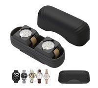 Watch Storage Case - Lightweight Dust Proof Silicone Pouch | Compact Travel Watch Box with Secure Closure, Protects Watches from Scratches, Easy to Carry, Ideal for Home Travel, 19.1x6.65x8.05cm