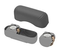 Watch Storage Case - Silicone Dustproof Holder, Lightweight Travel Box | 19.1x6.65x8.05cm Protective Double Layer Pouch with Secure Closure, Durable Organizer for Men Family Friends Office Hotel Trips