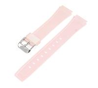 Watch Strap Fitt for Casio Fit for G-Shock F-91W/F84/F105/108 A-158/168 AE-1200/1300 18mm Colorful Silicone Wrist Band Pulsera Accesorios Watch Strap (Color : Half Transparent, Size : 18mm