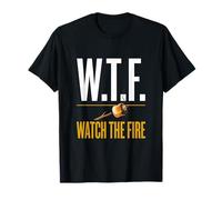 Watch The Fire, Campfire Lover Camper Camiseta