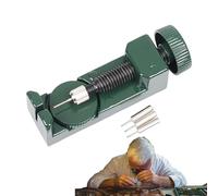 Watch Tool Kit - Bracelet Chain Pin Remover, Watch Resize Shortening Tool, Height-Adjustable Anti-Magnetic Waterproof Shock-Resistant Precise Removable Quick Adjuster For Strap Changing Battery, verde