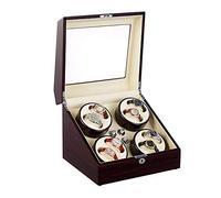 Watch Winders 8 Watch Automatic Winding Box Quiet Motor Storage Case Display Box 5 Rotation Modes with Lock Piano Paint Watch Winder