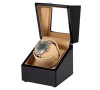 Watch Winders Box Watch Box Automatic Single Watch Winder with Durable Watches Case Watch Box 5 Rotation Mode Settings Watch Organizer Watch Winder Automatic Display Box(E)