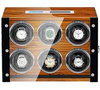 Watch Winders Box Watch Winder For Automatic Watches with Remote Control Led Backlight LCD Display Control Screen Fit Lady and Man Watches Accessories, Display Box(White)