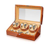 Watch Winders Ebonized Wood Watches Winding Case Silent Motor Watch Shaker Automatic Mechanical Watches Winder Watches S