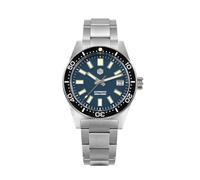 watchdives San Martin Reloj Hombre 62mas SN007GB, 39mm 20Bar Reloj de Buceo NH35 Reloj de Pulsera Automático Mecánico de Lujo Impermeable de Buceo
