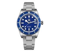 watchdives San Martin SN008GD BB58 - Reloj de buceo automático para hombre, 40 mm, NH35, reloj de buceo, 20 bares, resistente al agua, Sn008gd Blue White