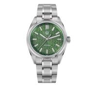 Watchdives WD0003B - Reloj de lujo para hombre, esfera de piedra natural VH31, movimiento de cuarzo mecánico, cristal de zafiro, reloj de vestir para él, pulsera de acero inoxidable impermeable de 10