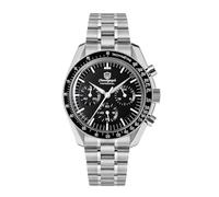 watchdives WD1860 WD1861 WD1863 Reloj cronógrafo para hombre, reloj deportivo de cuarzo VK63 japonés, reloj de pulsera de 40 mm con cristal de zafiro tipo burbuja, reloj de buceo de 100 M con correa