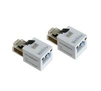 WatchfulEyE WTH-SG/RJ45-S - Protector de sobretensión Ethernet de conexión directa en línea