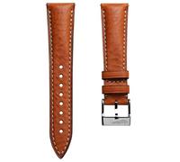 WatchGecko Correa de reloj de piel Vintage Highley, coral, 20 mm