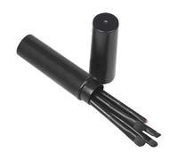 Watchmakers Cleaning Brushes - 5X Mini Dust Removal Tools for Timepiece Maintenance | Gentle Brush Set for Jewelry, Rings, Wristwatches | Handy Organizer Box for Workshop or Home Use | Delicate Parts
