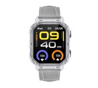 WATCHMARK Reloj Inteligente Ultra Gris Correa de Silicona Modos Deportivos Resistente IP67