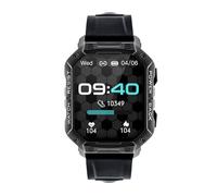 WATCHMARK Reloj Inteligente Ultra Negro Correa de Silicona Modos Deportivos Resistente Resistente IP67