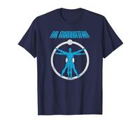 Watchmen Dr. Manhattan Anatomy Camiseta, Hombre, Azul Marino, 4XL