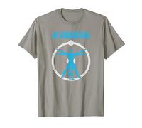 Watchmen Dr. Manhattan Anatomy Camiseta, Hombre, Pizarra, 3XL