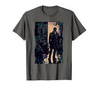 Watchmen Rorschach Light Camiseta, Hombre, Asfalto, 4XL