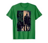 Watchmen Rorschach Light Camiseta, Hombre, Verde Kelly, 3XL