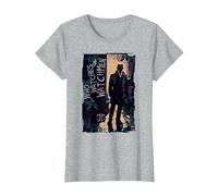 Watchmen Rorschach Light Camiseta, Mujer, Gris Jaspeado, 3XL