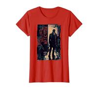Watchmen Rorschach Light Camiseta, Mujer, Rojo, XS