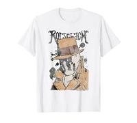 Watchmen Rorschach Splatter Camiseta, Hombre, Blanco, XXL