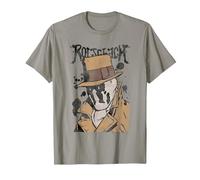 Watchmen Rorschach Splatter Camiseta, Hombre, Pizarra, XL