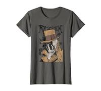 Watchmen Rorschach Splatter Camiseta, Mujer, Asfalto, S