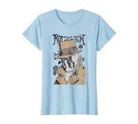 Watchmen Rorschach Splatter Camiseta, Mujer, Azul Bebé, XL