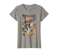 Watchmen Rorschach Splatter Camiseta, Mujer, Pizarra, XS