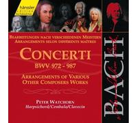 Watchorn,Peter - Bach: Concerti, BWV 972-987
